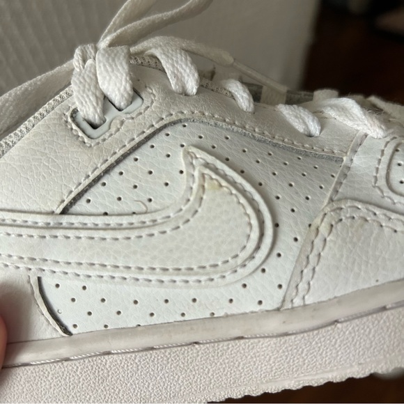 Nike boys son of force white low shoes - Picture 6 of 9